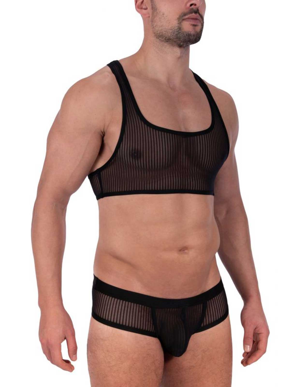 Brunos \ MANSTORE \ MANSTORE \ Cropped Top | Black