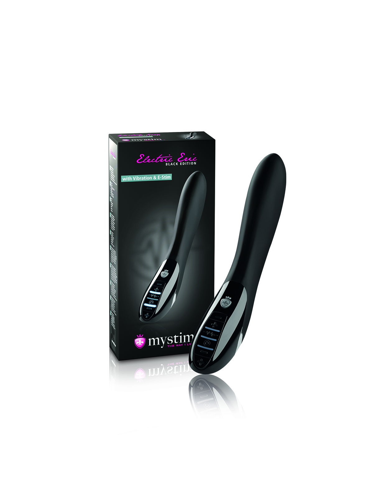 Brunos \  \ Mystim \ Electric Eric eStim Vibrator 27 cm |  Black 