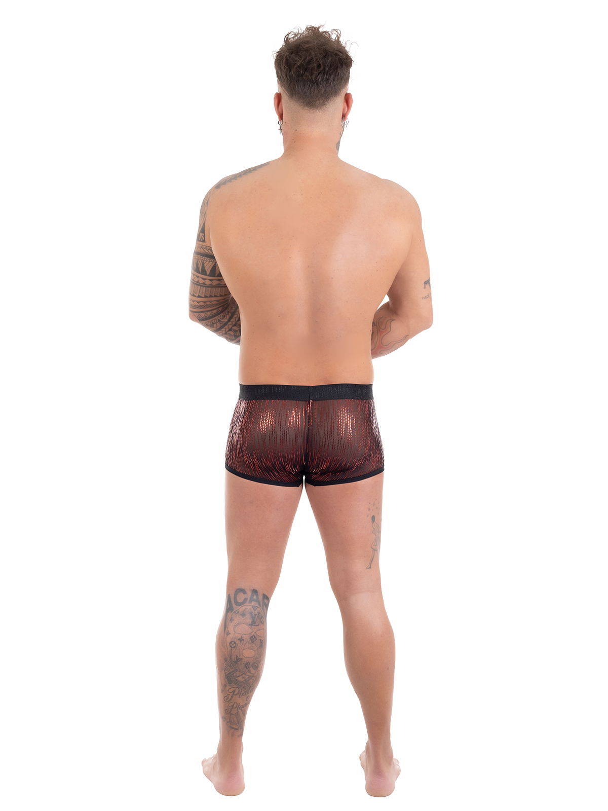 Brunos \ Boxer | Trunks \ Eros Veneziani \ Boxer Push-Up | Black/Red