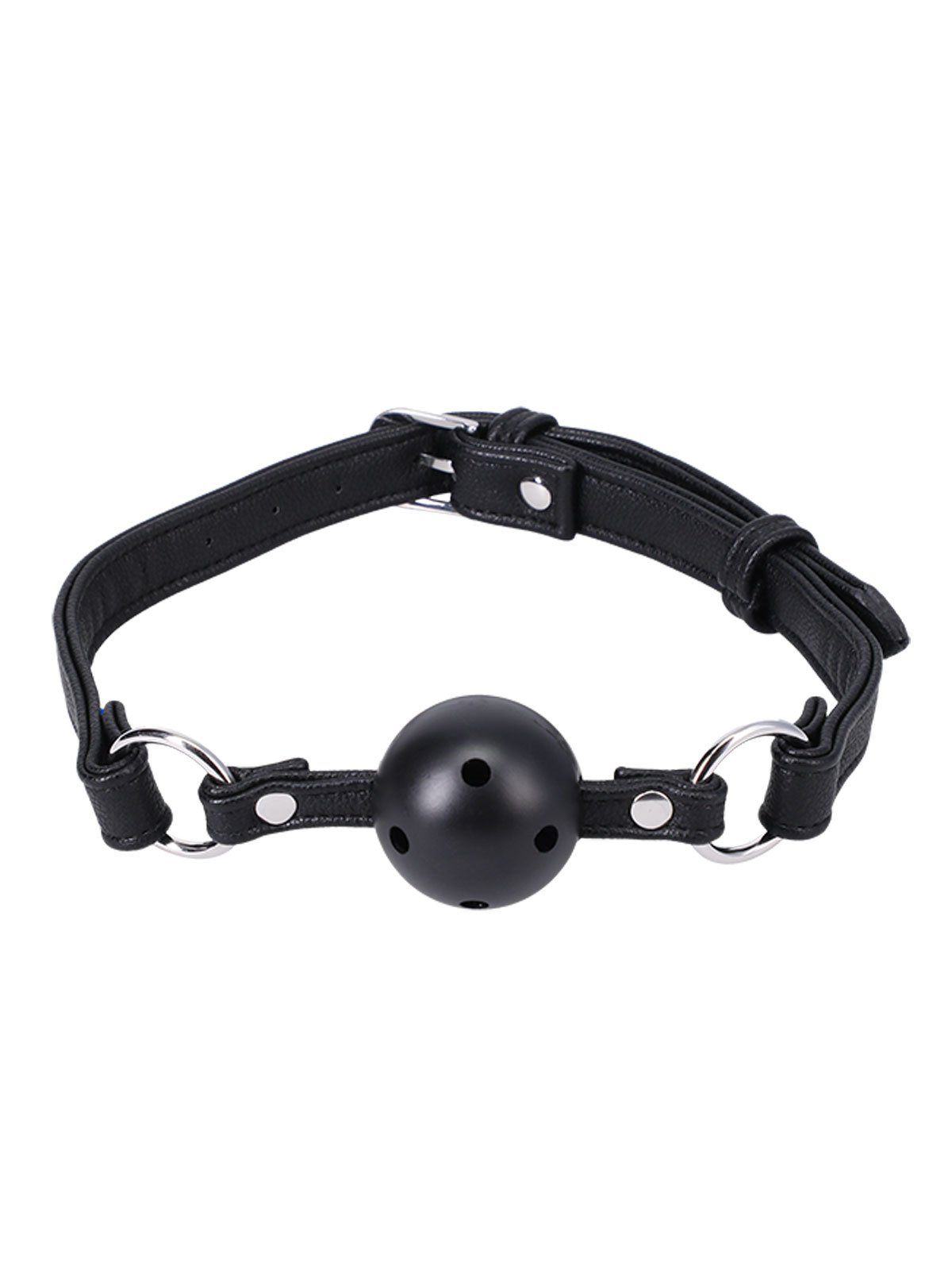 Mundknebel Ball Gag vegan Leather | Black