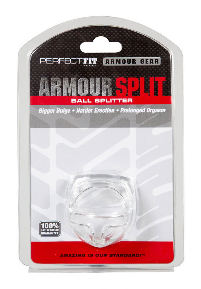 Brunos \ Silikon \ Perfect Fit \ Perfect Fit Armour Split - Cockring & Hodensackteiler