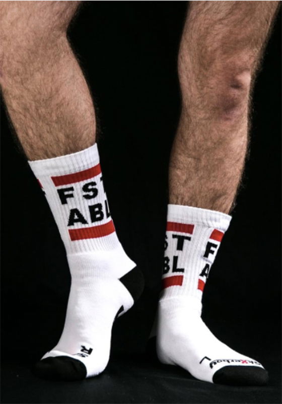 Brunos \ Sk8erboy \ Sk8erboy \ FST ABL Socks | White