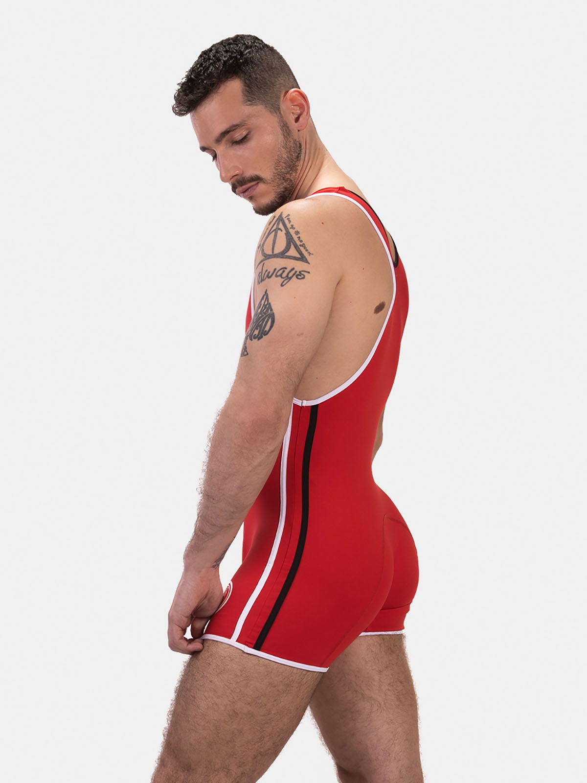 Brunos \ Barcode Berlin \ Barcode Berlin \ Singlet Allan | Red/Black/White