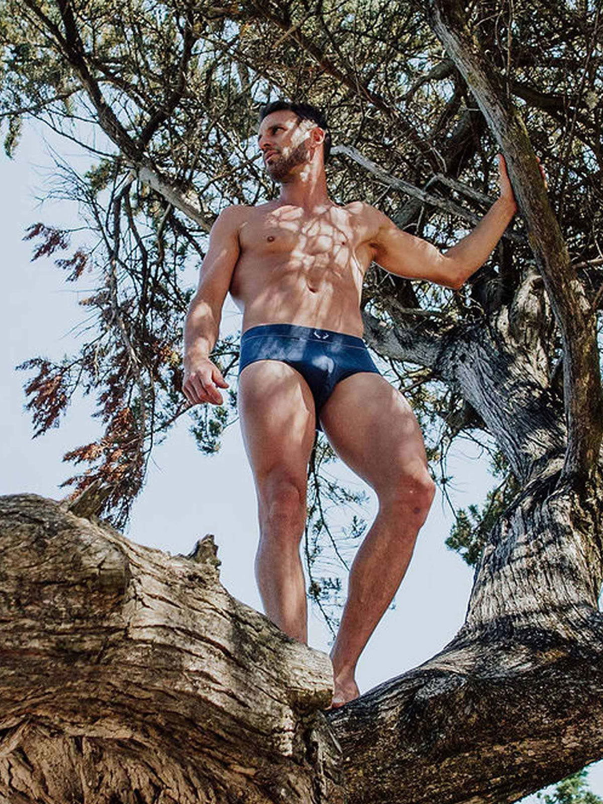 Brunos \ Bluebuck \ Bluebuck \ Recycled Brief | Blue
