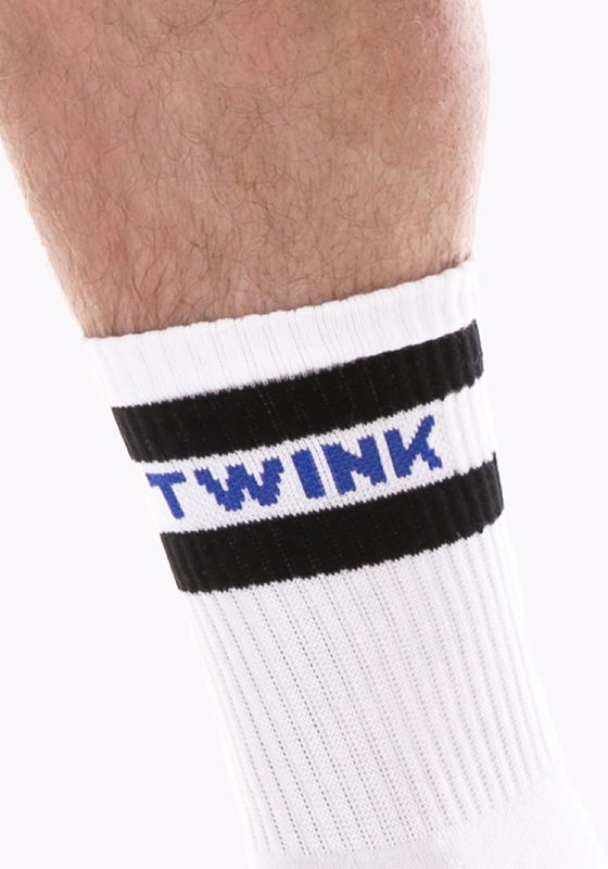 Brunos \ Socks \ Barcode Berlin \ Fetish Half Socks Twink | White