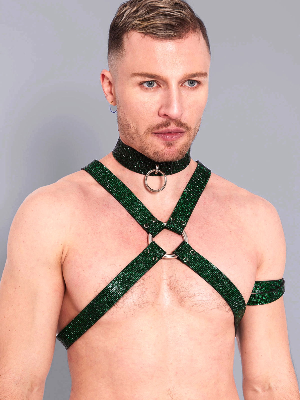 Brunos \ Neu \ Lorand Lajos \ X-Harness Crystal | Green