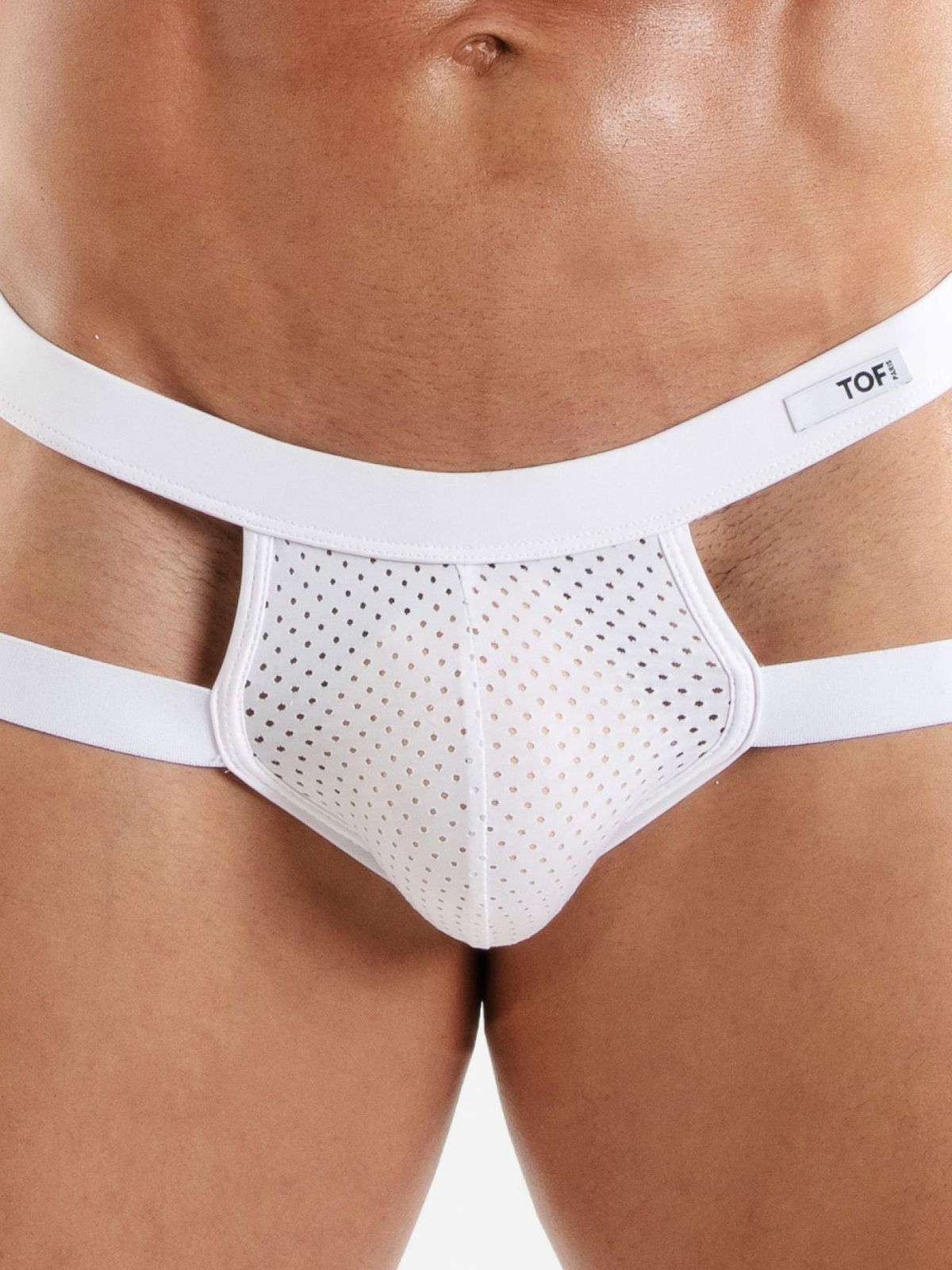 Brunos \ Jocks \ TOF Paris \ Temptation Microfiber Jock | White