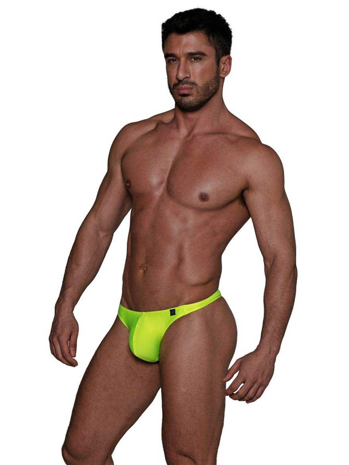 Thong Neon Swimwear | Yellow