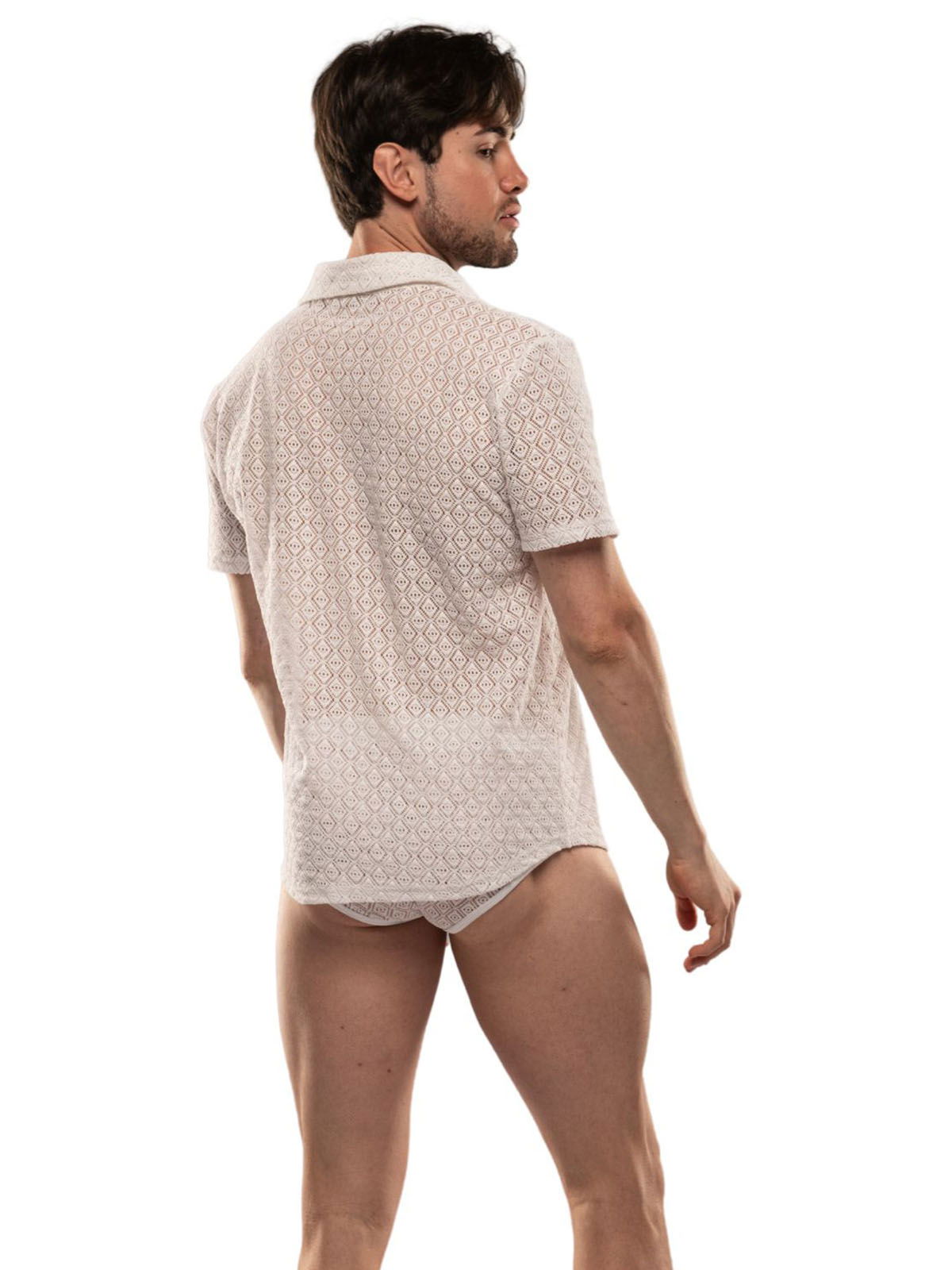 Brunos \ NEU \ TOF Paris \ Riviera Short Sleeve Shirt | White
