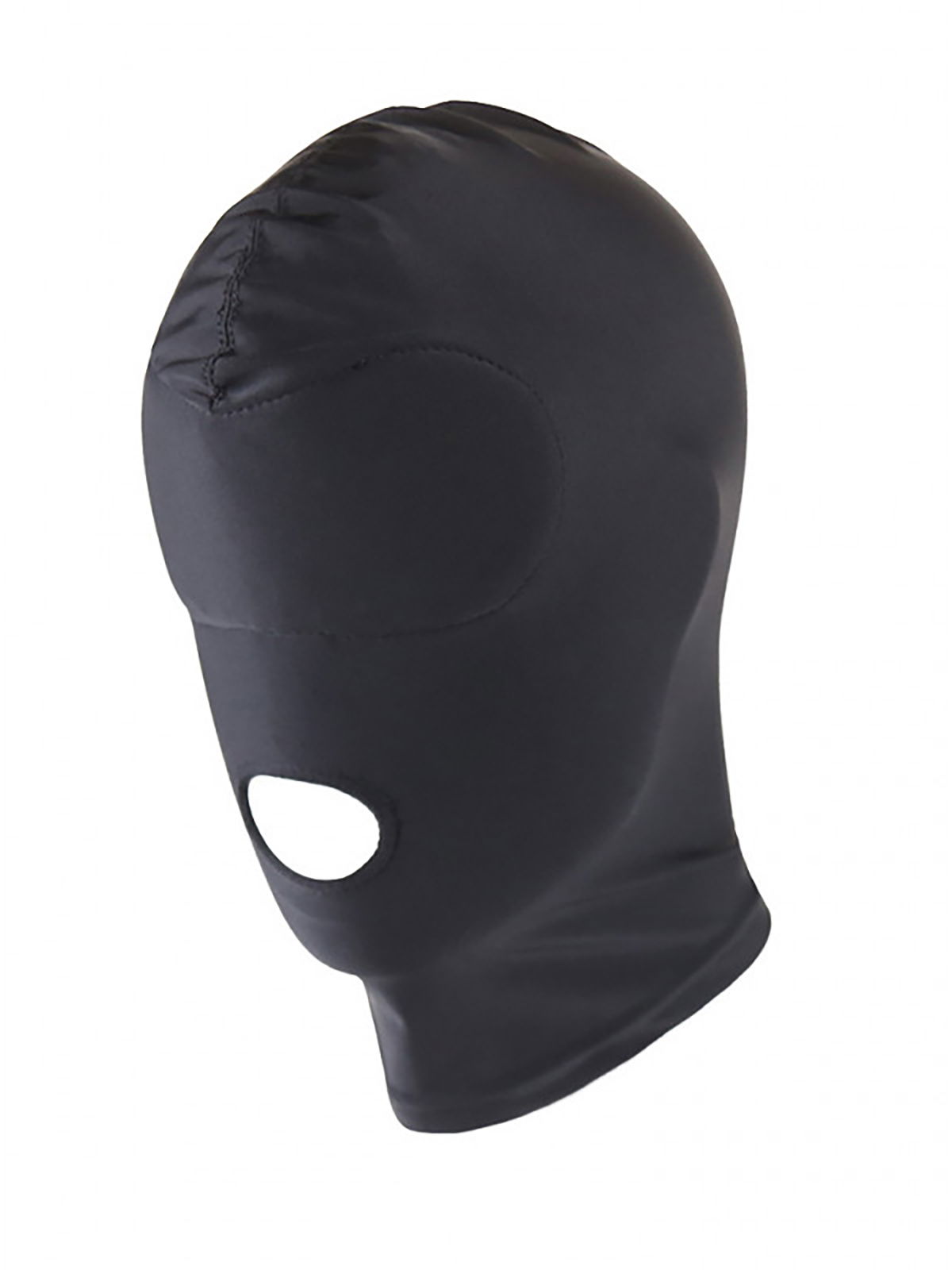 Brunos \ Rude Rider Fashion \ Rude Rider \  Elastane Hood Open Mouth Mask | Black