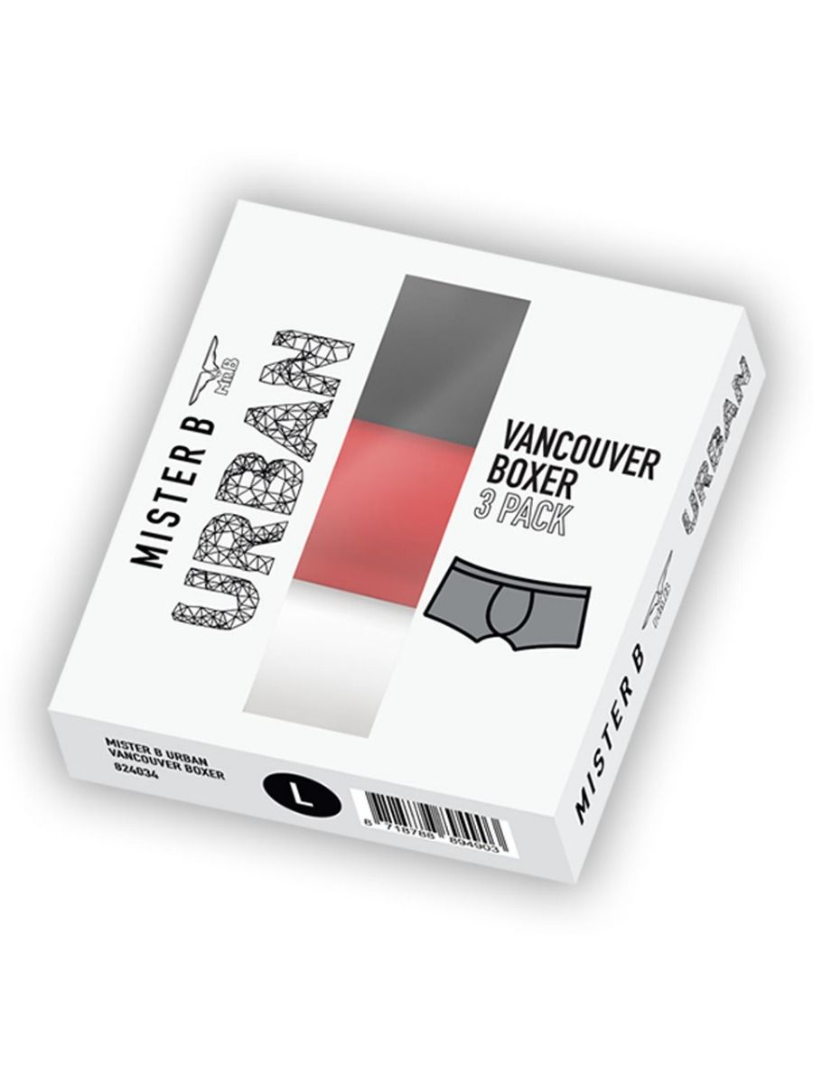 Brunos \ Mister B \ Mister B \ Urban Vancouver Boxer 3-Pack