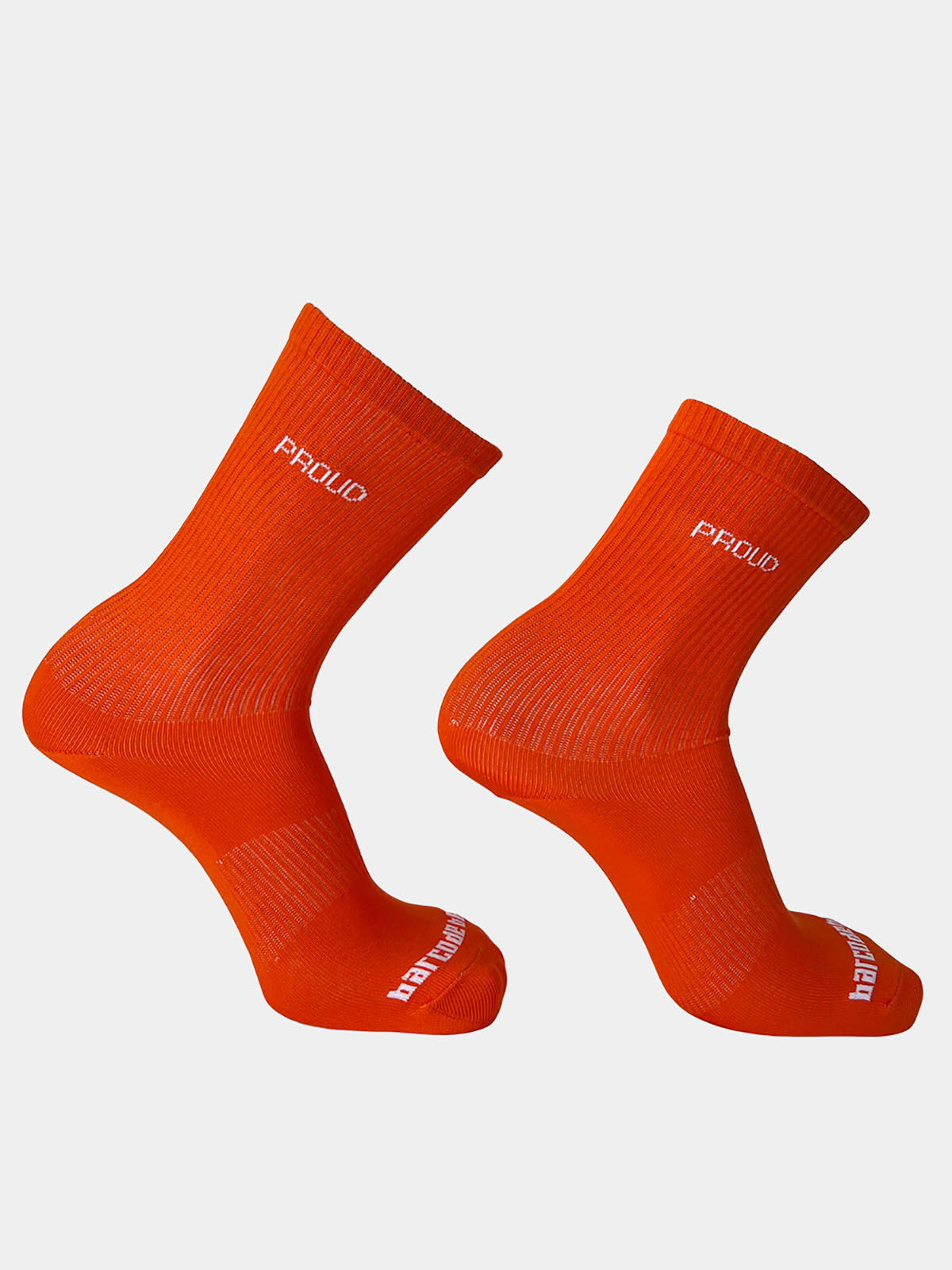 Brunos \ Socks \ Barcode Berlin \ Socks Proud Gym | Orange