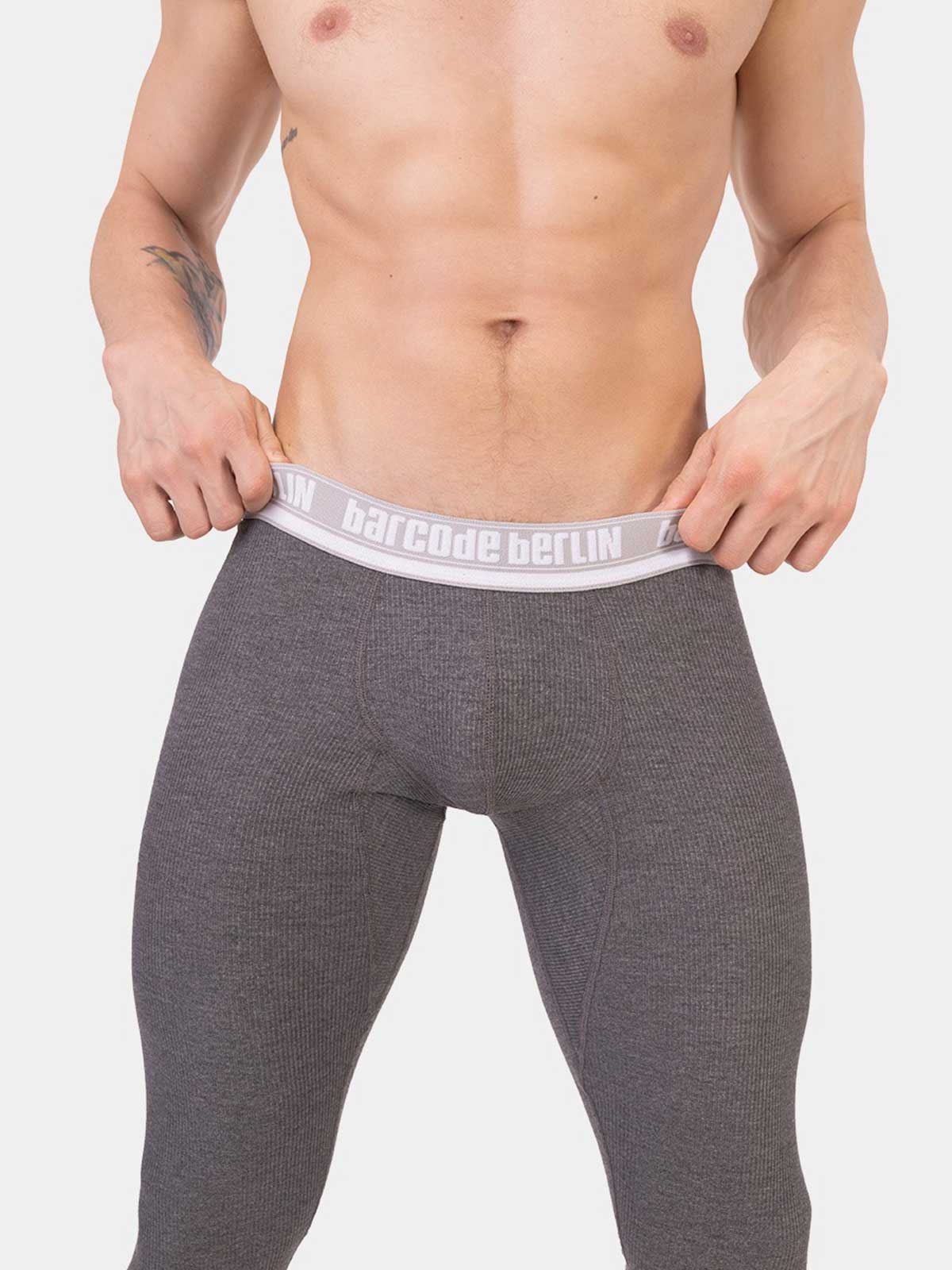 Brunos \ Long Johns  \ Barcode Berlin \ Leggings Recycled Vito | Grey