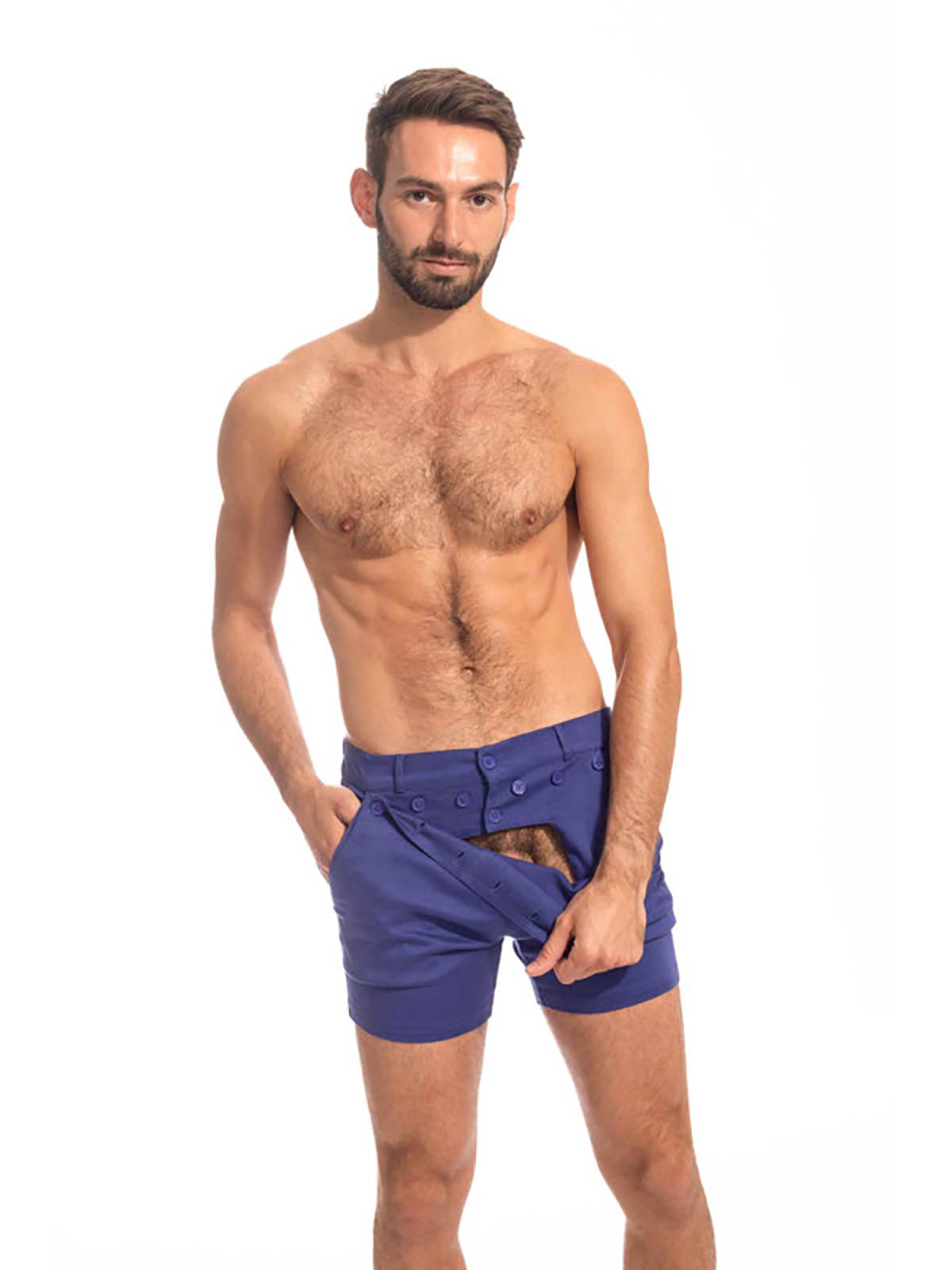 Brunos \ Shorts | Pants \ L'homme Invisible \ Shorts Matelot | Blue