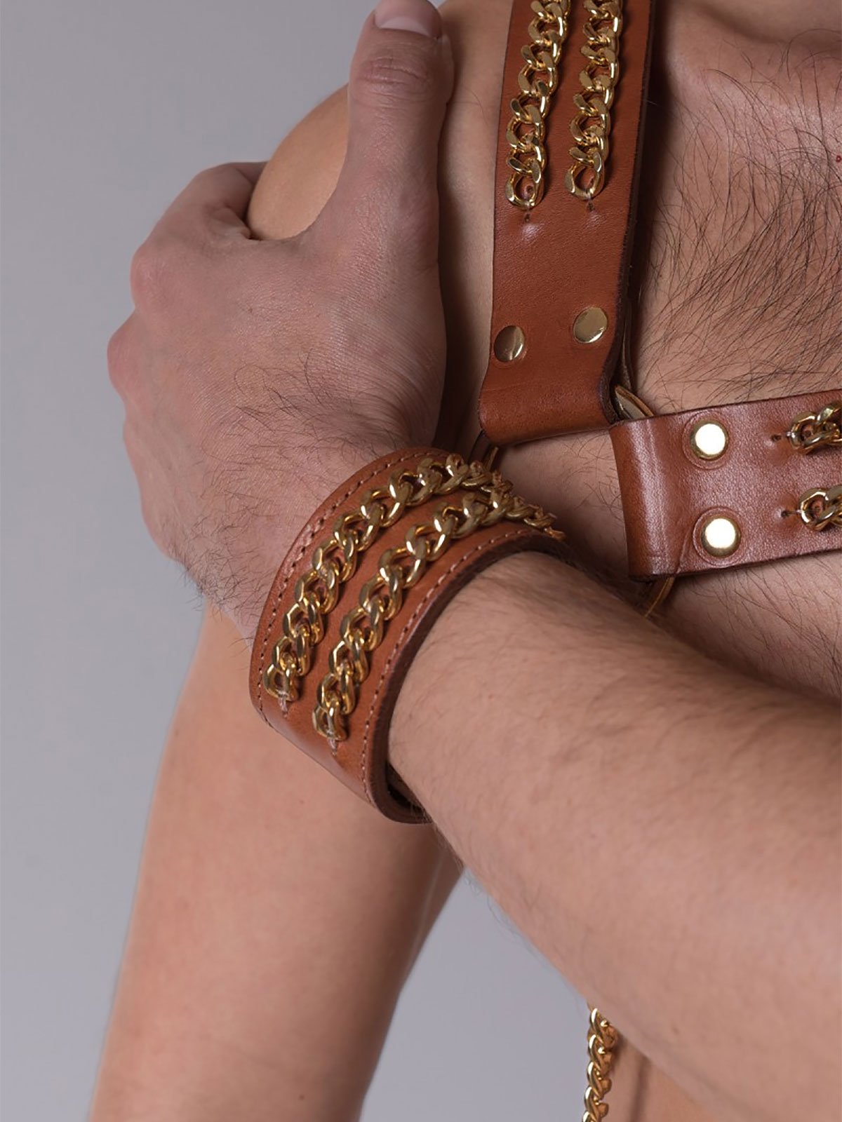 Mencore Cuff Armband | Brown