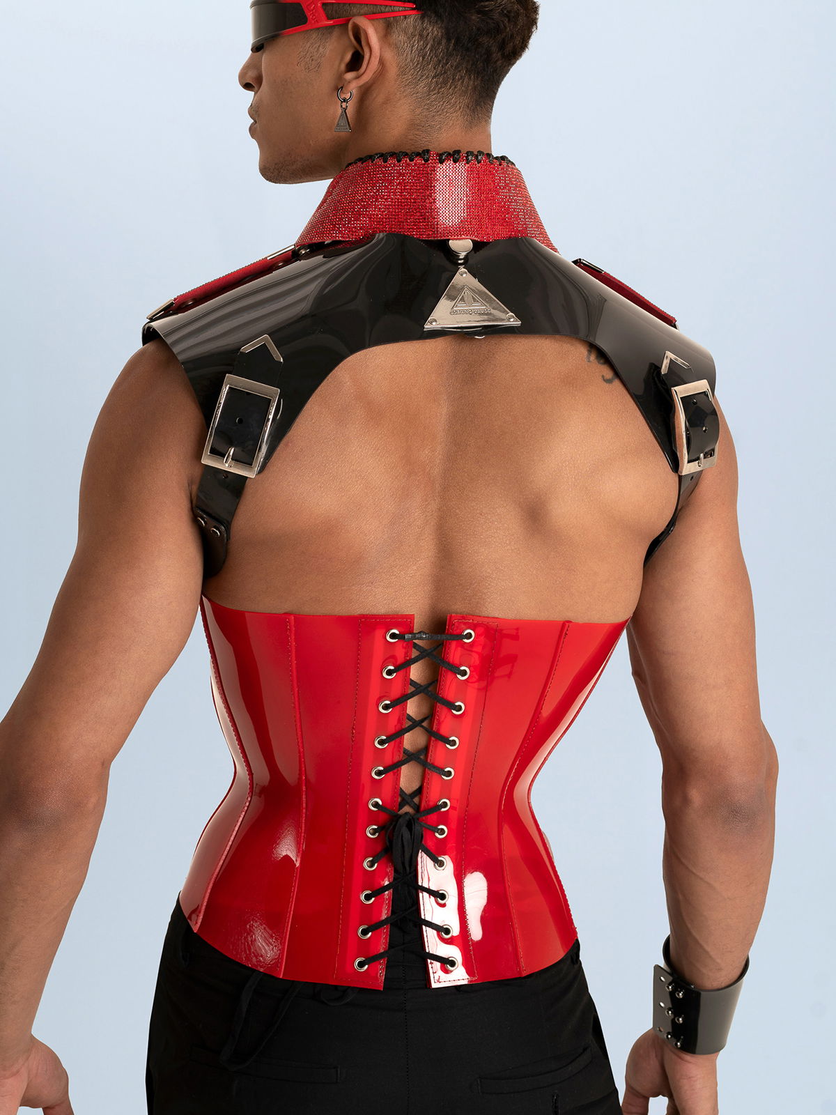 Brunos \  \ Lorand Lajos \ Violet Corset Vinyl | Red