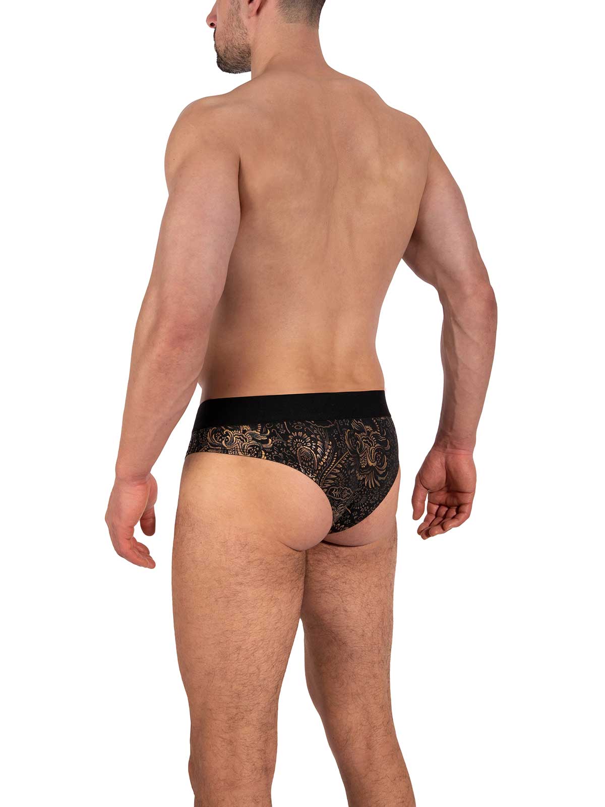 Brunos \ MANSTORE \ MANSTORE \ Cheeky Brief | Black/Gold