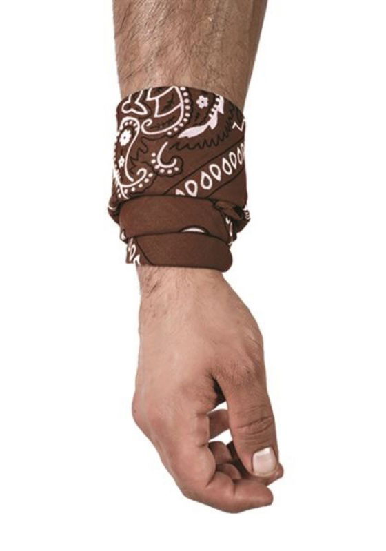 Brunos \ Mister B \ Mister B \ Hanky Bandana | Brown
