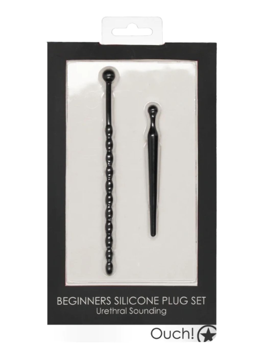 Brunos \ Dilatatoren \ Shots Toys \ Beginners Silicone Plug Set - Urethral Sounding | Black