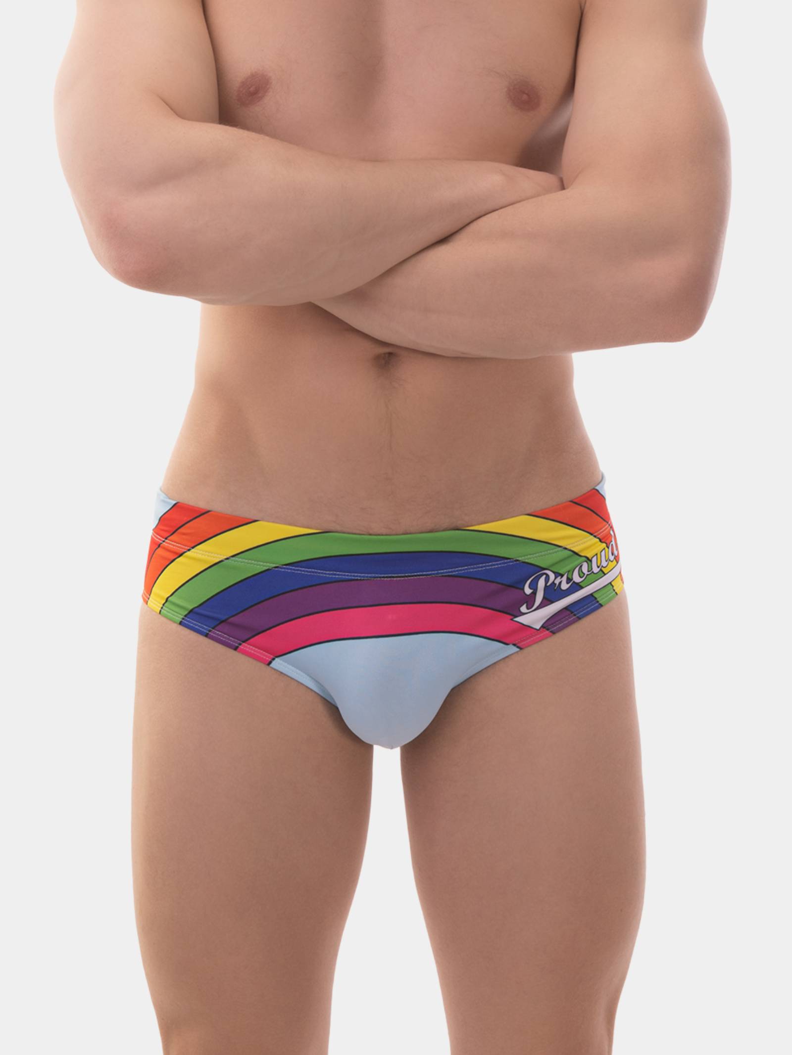 Brief Proud Swimwear Brunos \ Pride Fashion \ Barcode Berlin \ Brief Proud Swimwear