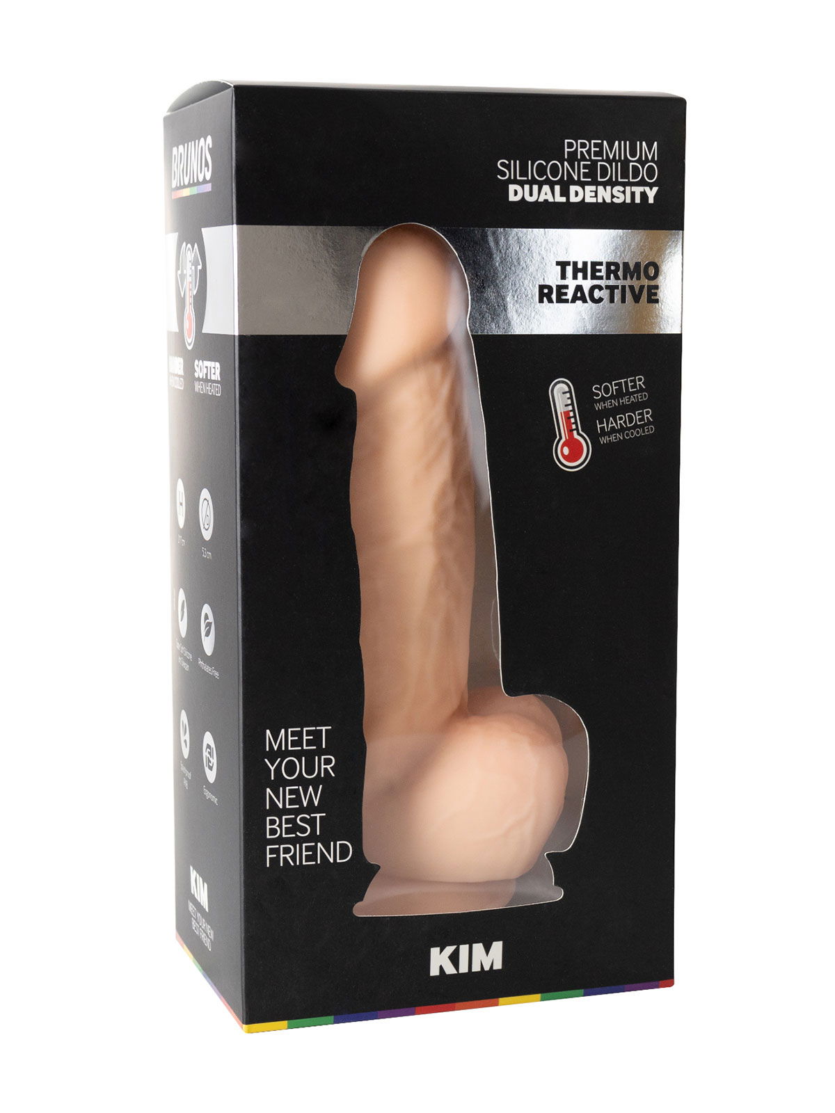 Brunos \ BRUNOS Toys \ BRUNOS TOYS \ KIM Premium Silicone Dildo | 21,7 x 5,3 cm