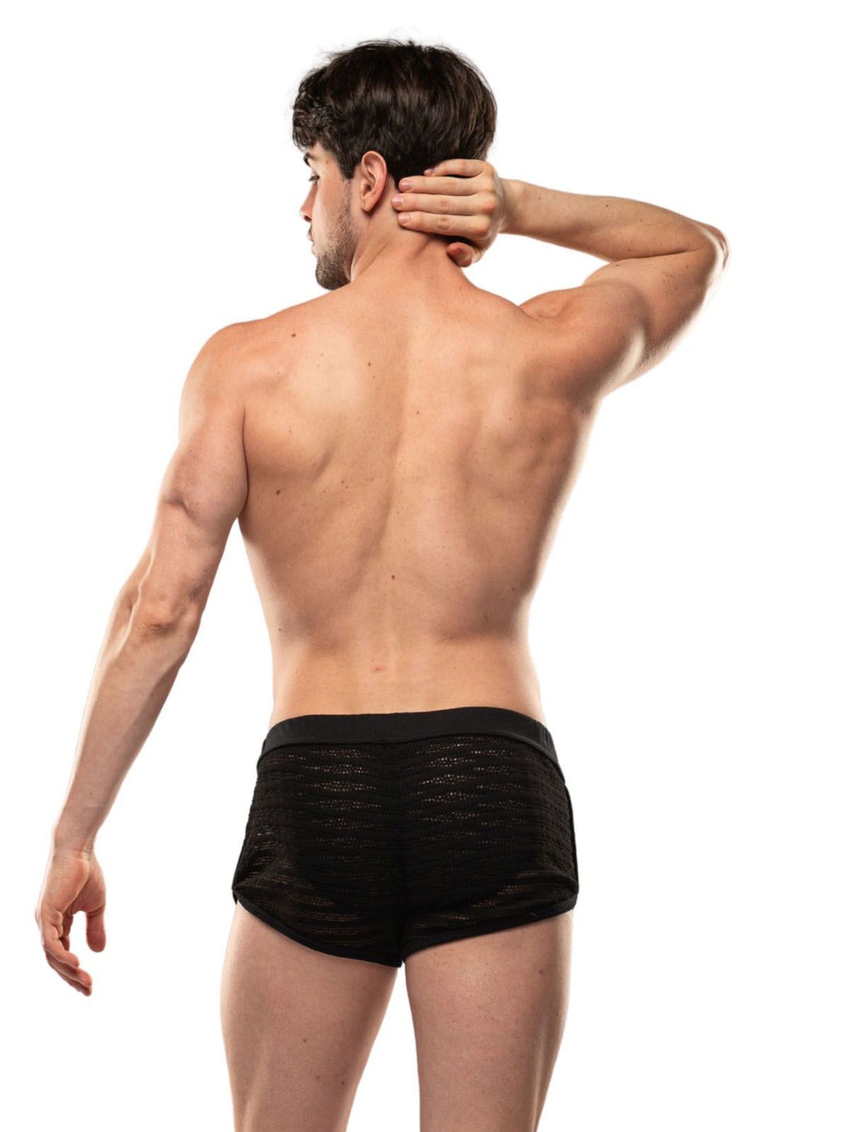 Brunos \ NEU \ TOF Paris \ Sheer Mykonos Mini Short | Black