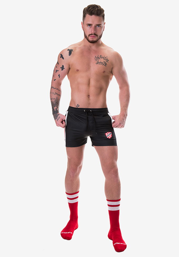 Brunos \ Sportswear \ Barcode Berlin \ Short Me-Time Laboratory | Black