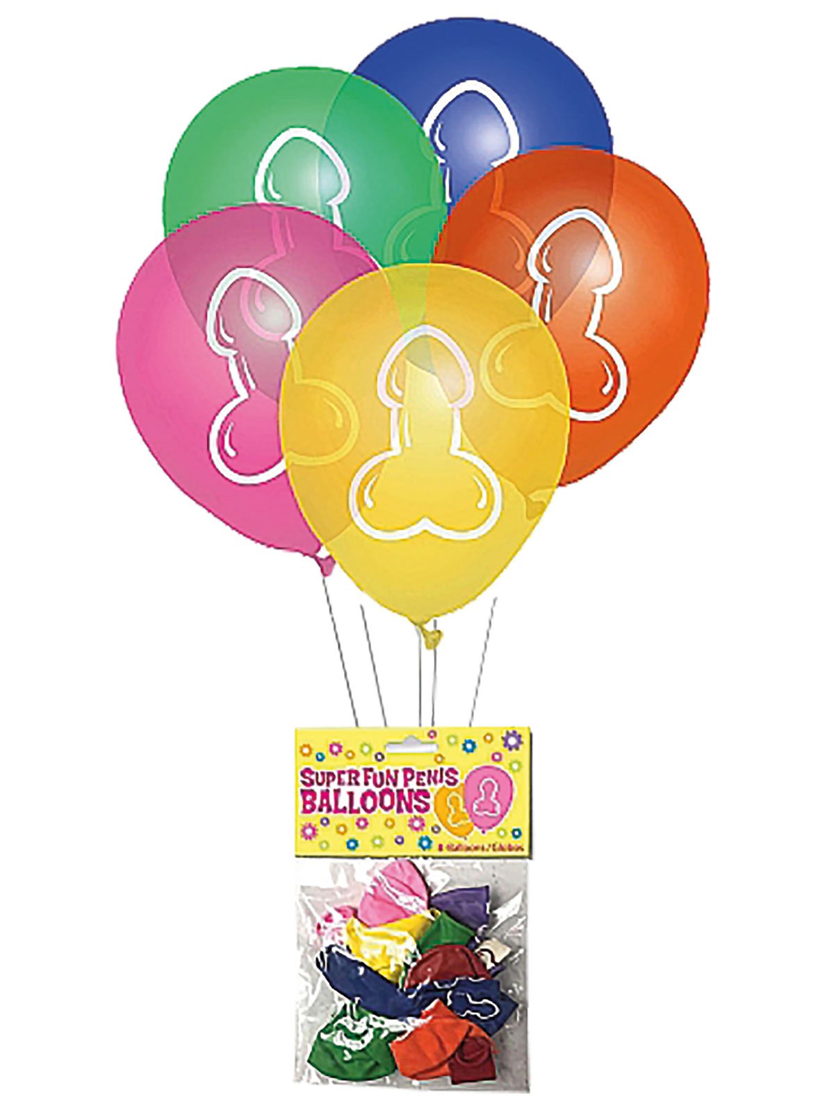 Luftballons Penis Super Fun | 8 Stück