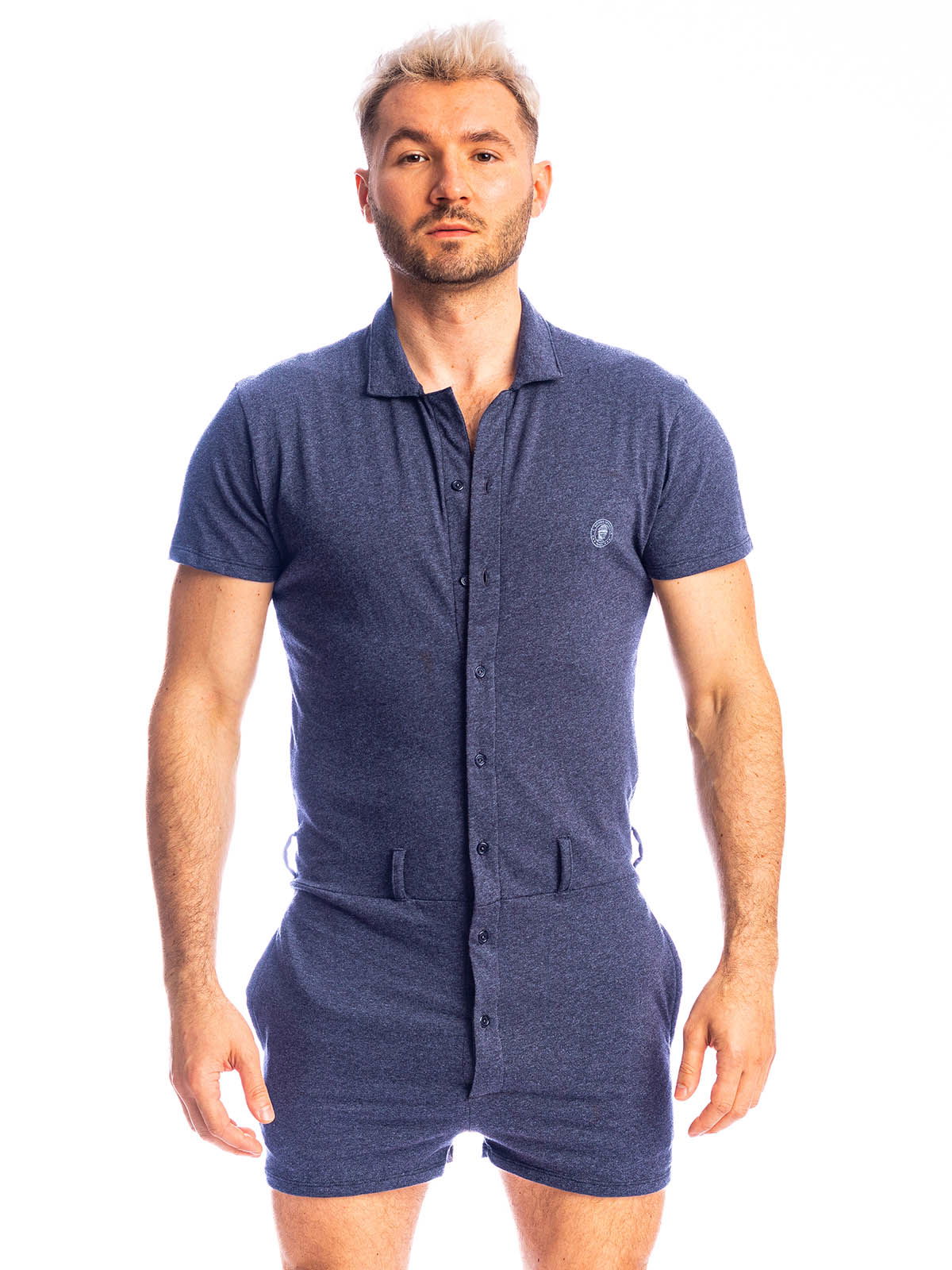 Brunos \ L'Homme Invisible \ L'homme Invisible \ Combishort Blue de Chine | Blue