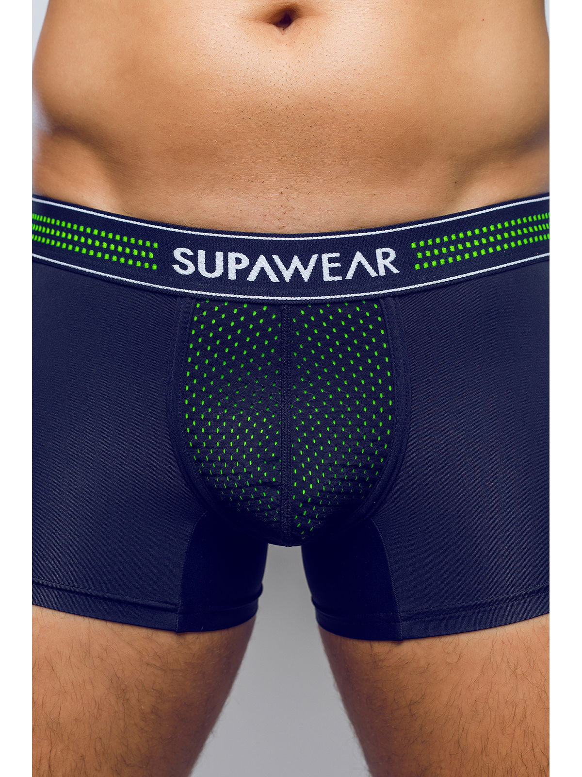 Brunos \ Boxer | Trunks \ Supawear \ Neon Mesh Trunk | Neongreen