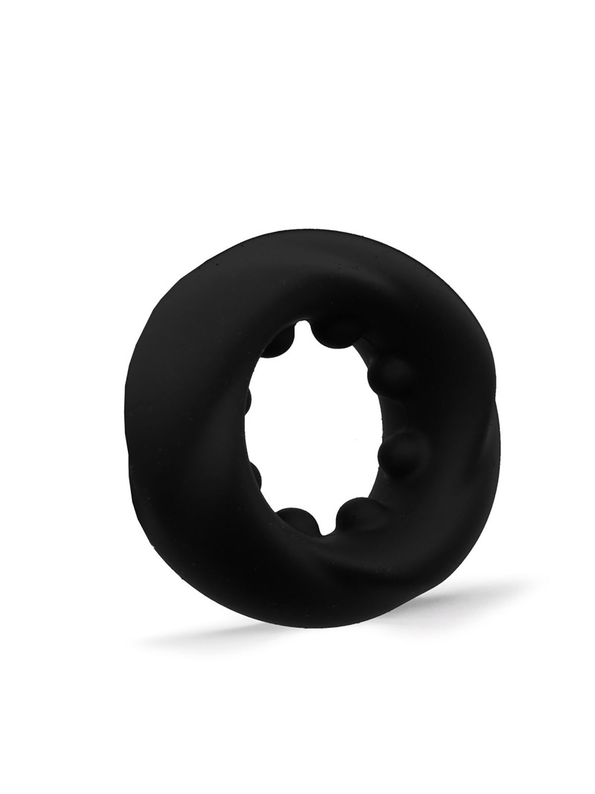 Brunos \  \ Rude Rider \ Twisted Cock Ring  | Liquid Silicone