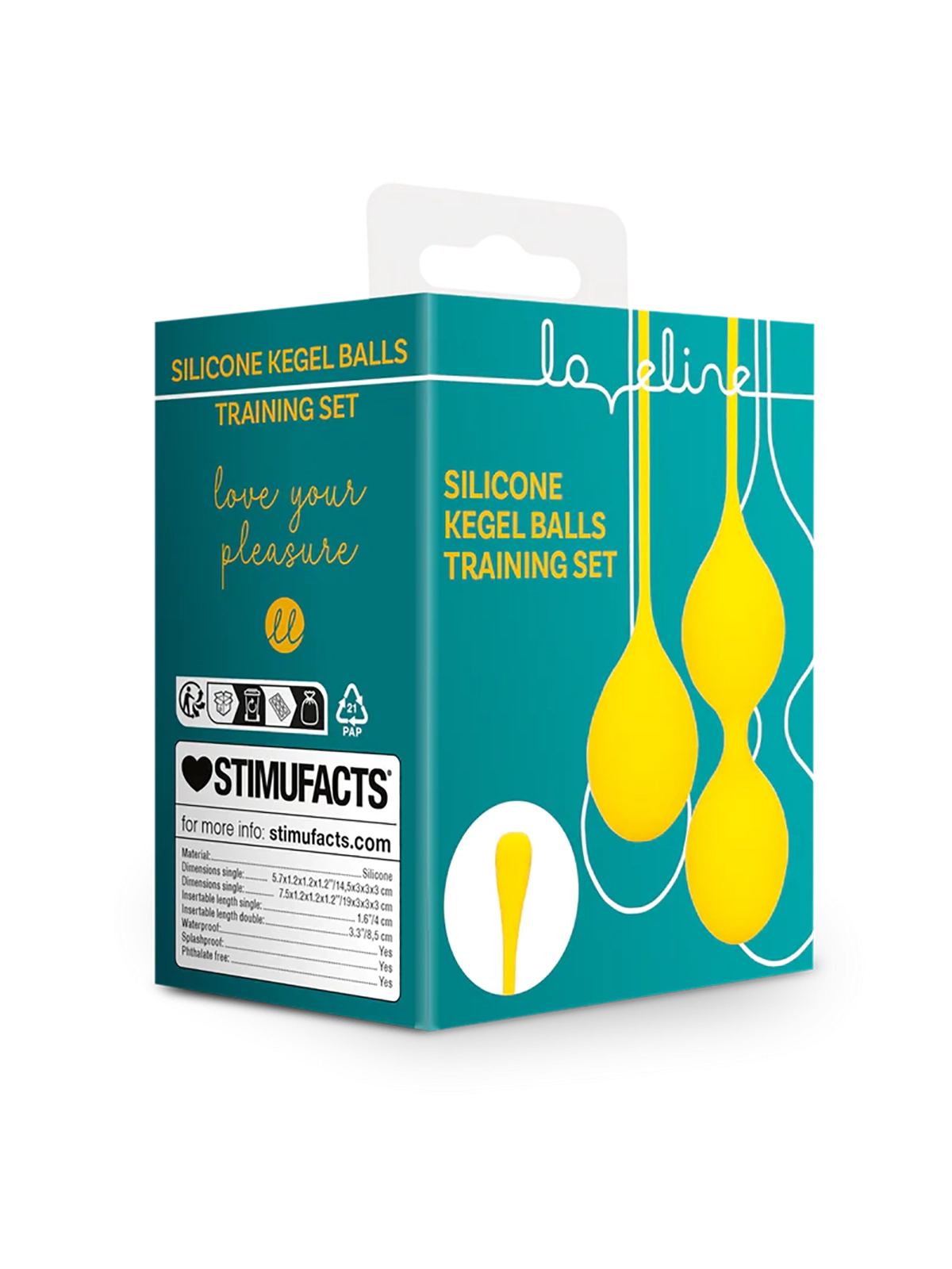 Brunos \ Neu \ Loveline \ Silicone Kegel Balls Training Set 