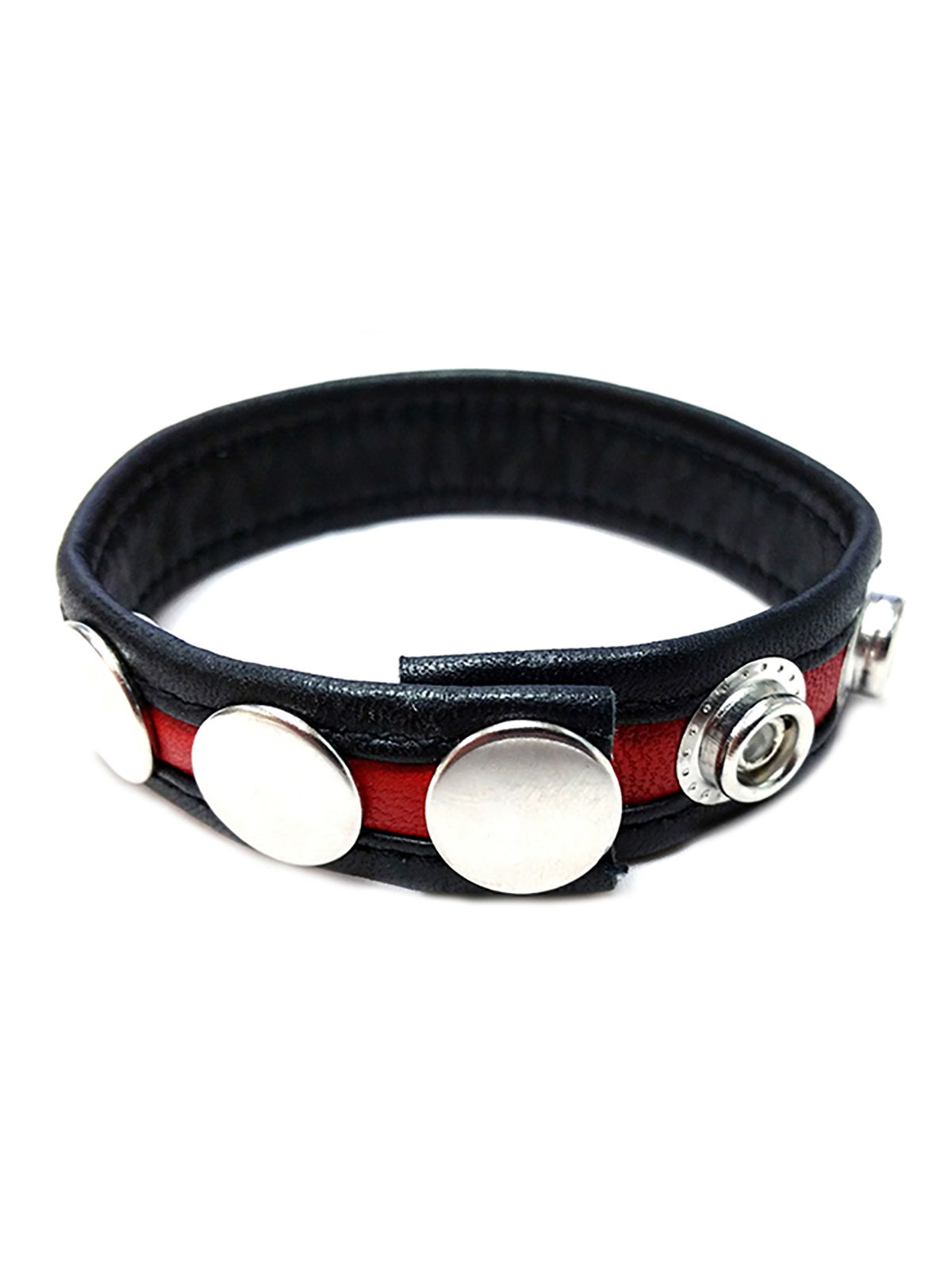 Brunos \  \ Rouge Garments \ Leder Cock Strap | Red