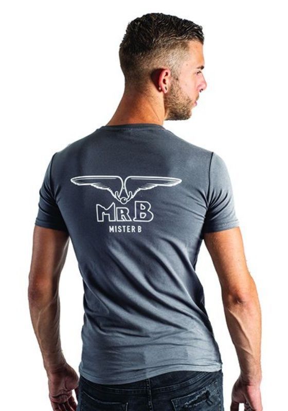 Brunos \  \ Mister B \ Shirt 100% Baumwolle | Grey