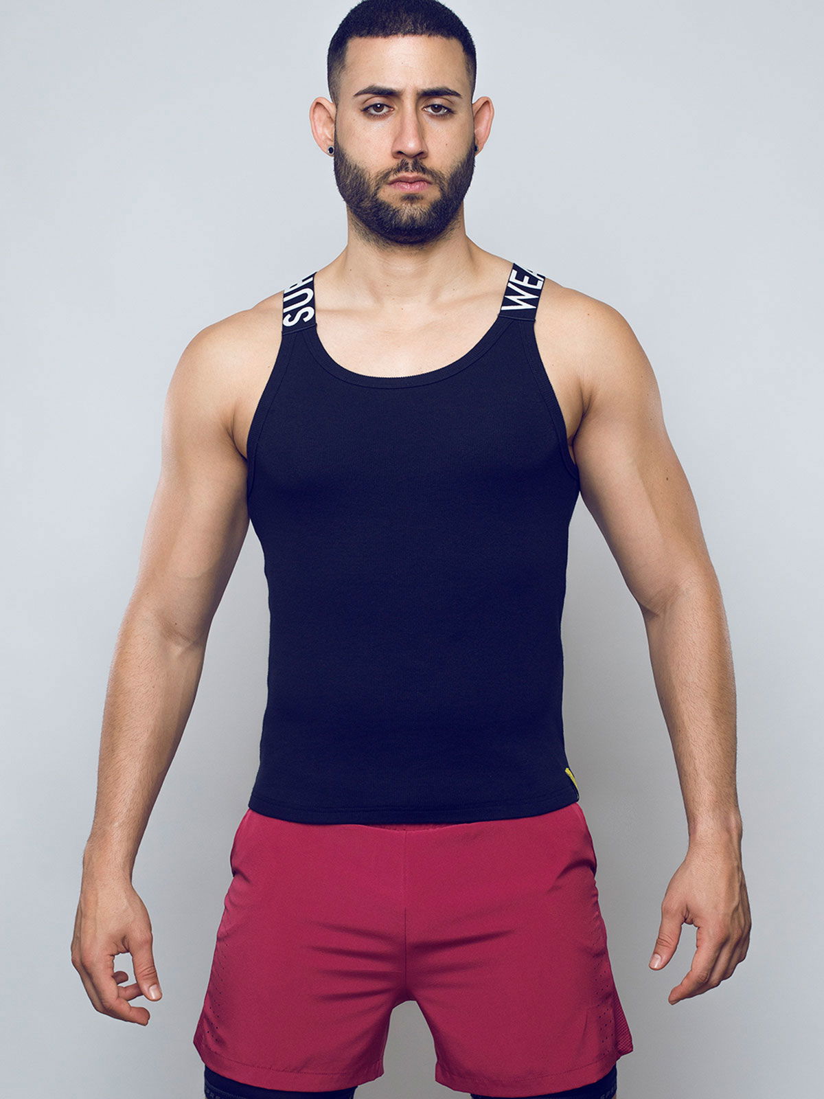 Brunos \  \ Supawear \ Max Singlet Tank Top | Black