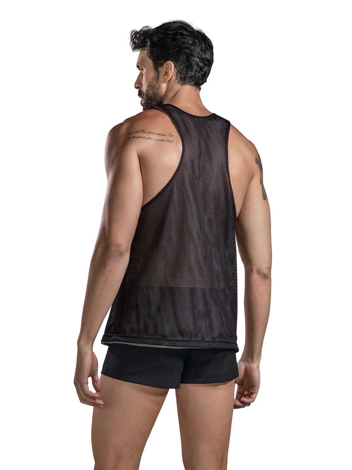 Brunos \  \ Clever \ Fit Tank Top | Black/Grey