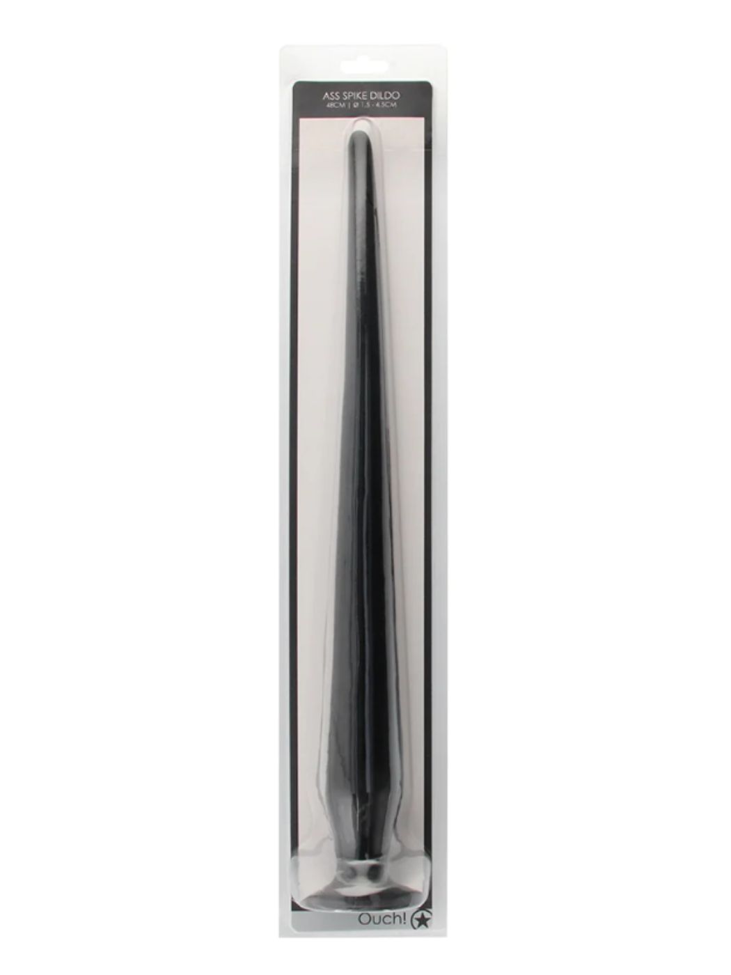 Brunos \ Dildos \ Shots Toys \ Ass Spike Dildo - 48 cm | Black