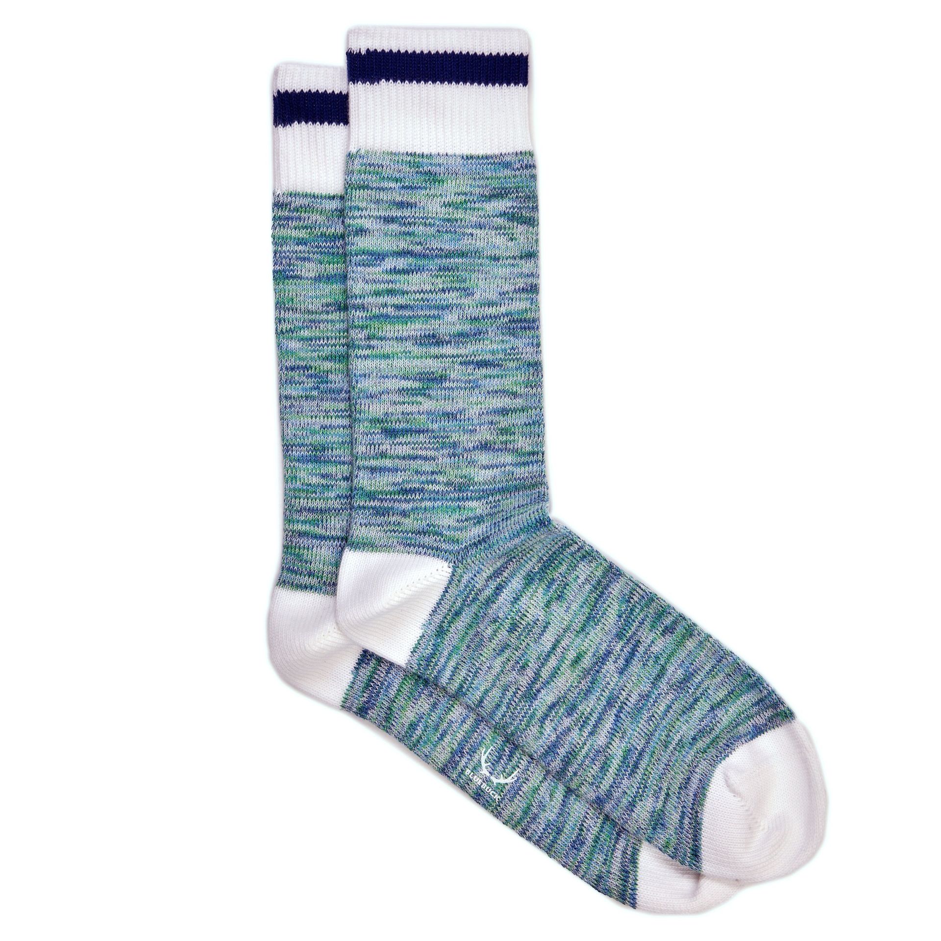 Brunos \ Bluebuck \  \ Nautical Socks | Green/Blue