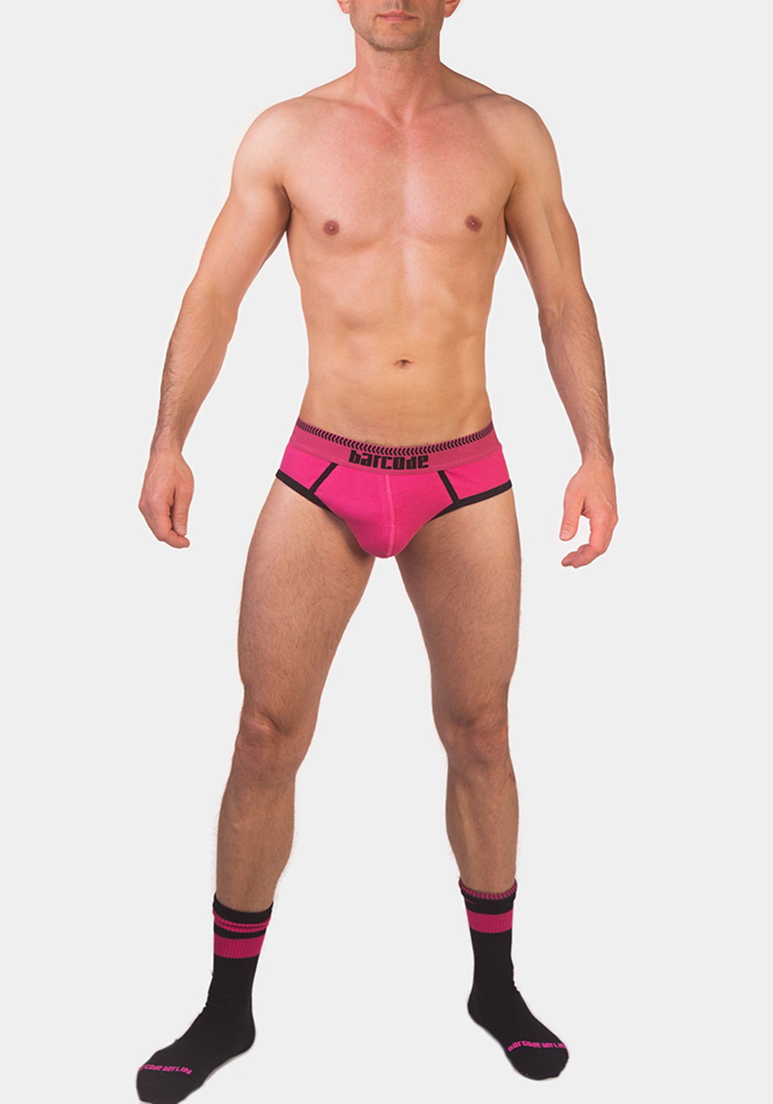 Brunos \ Fashion Sale \ Barcode Berlin \ Barcode Berlin Brief Solger | Pink|Black