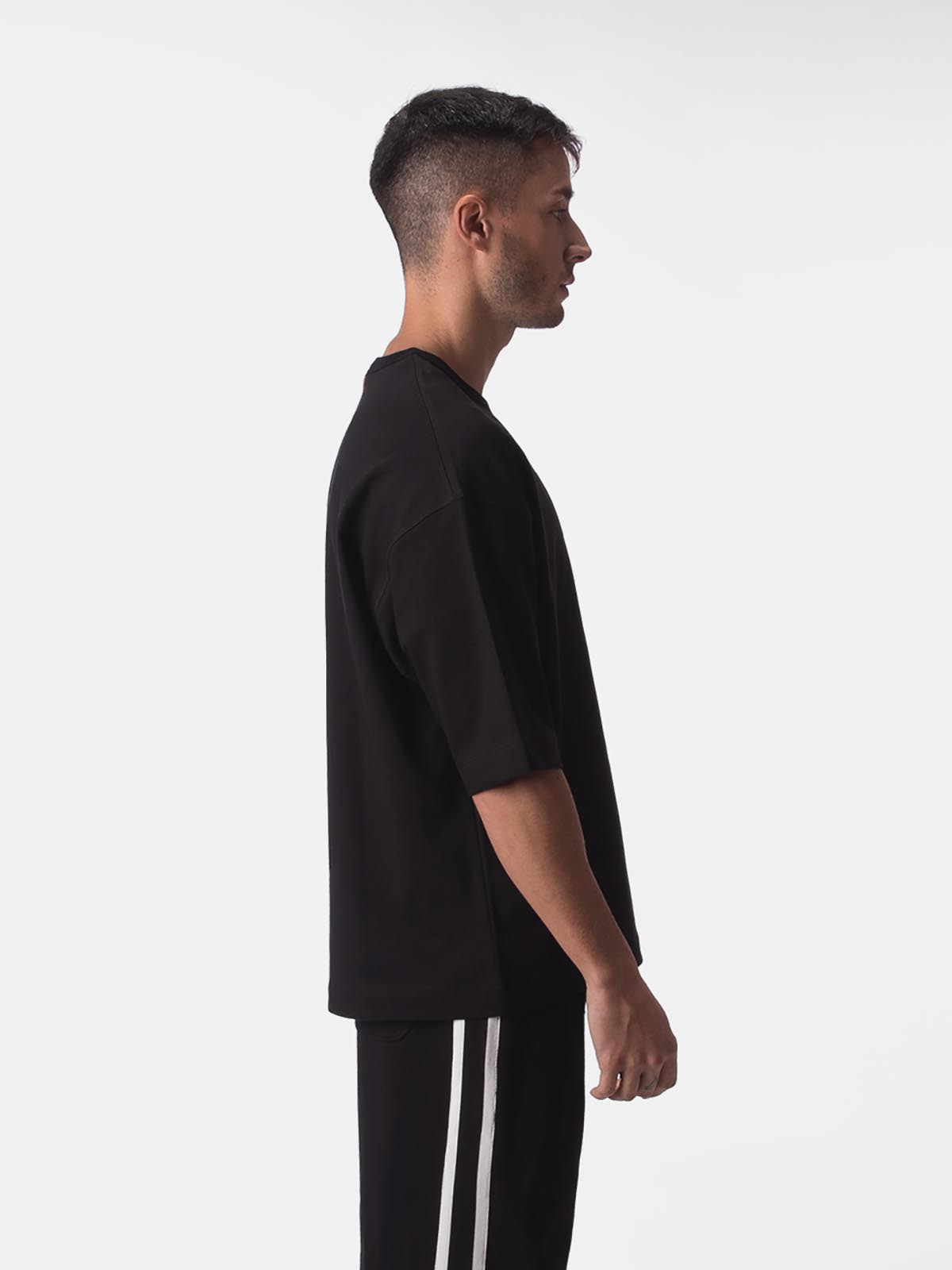 Brunos \  \ Barcode Berlin \ Shirt Oversized Drama | Black