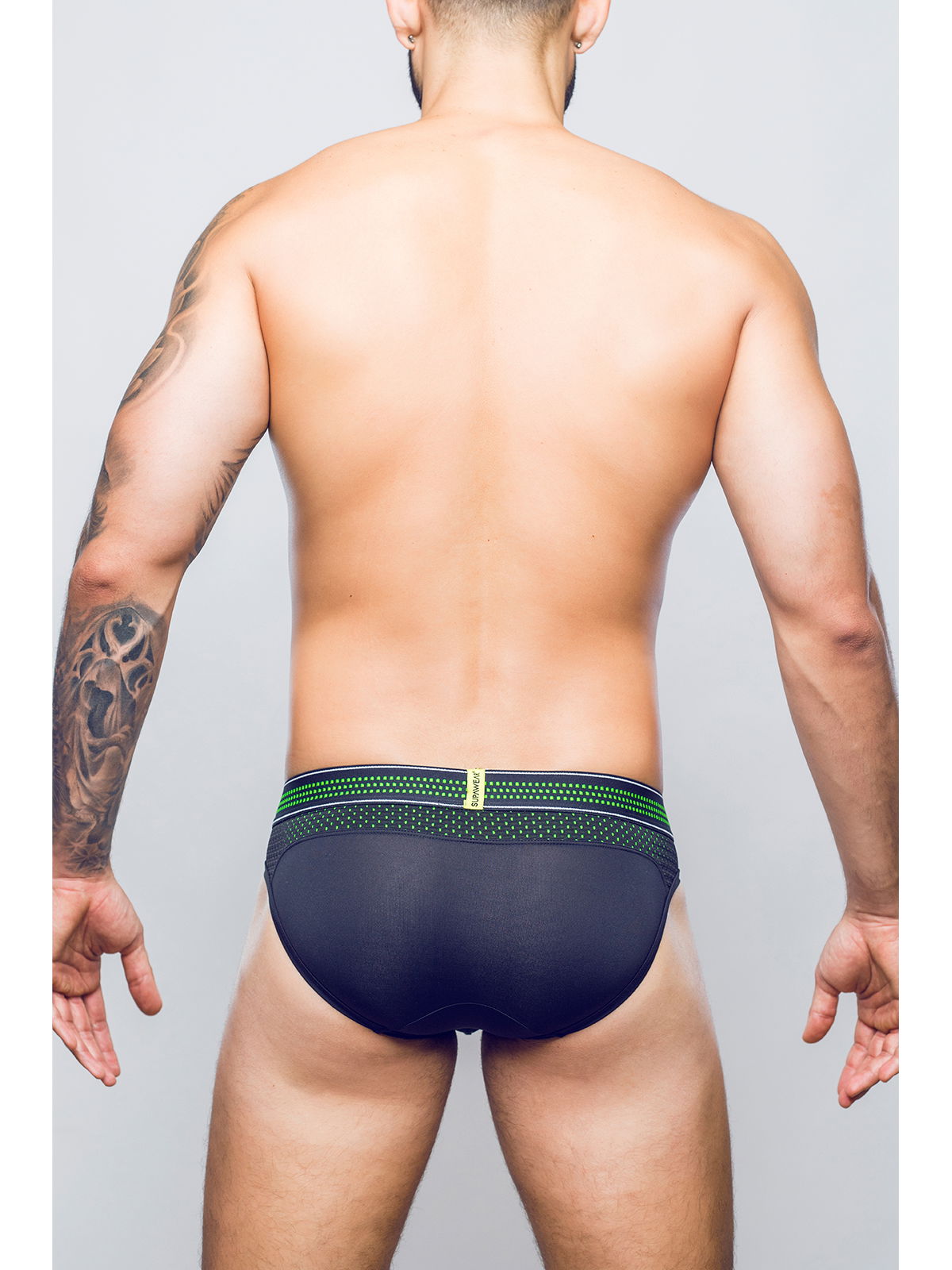 Brunos \ Jocks \ Supawear \ Neon Mesh Brief | Neongreen