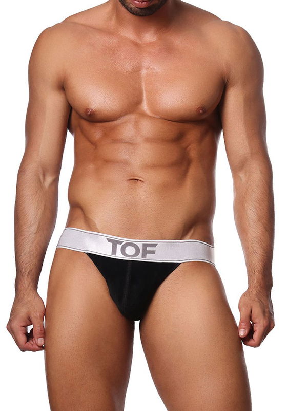 Brunos \ Jocks \ TOF Paris \ Jockstrap Vienna | Black/White