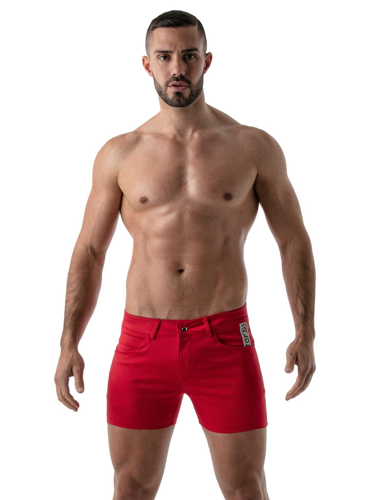 Brunos \ TOF Paris \  \ Shorts Mid-Thigh | Red