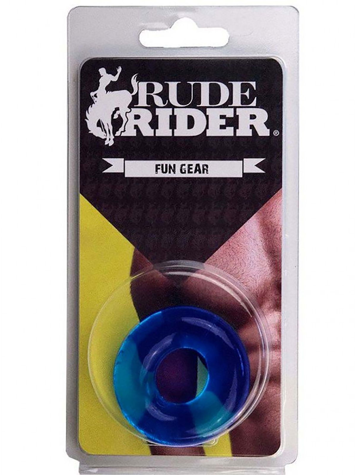 Brunos \  \ Rude Rider \ Cock Ring Stretchy | Jelly blue