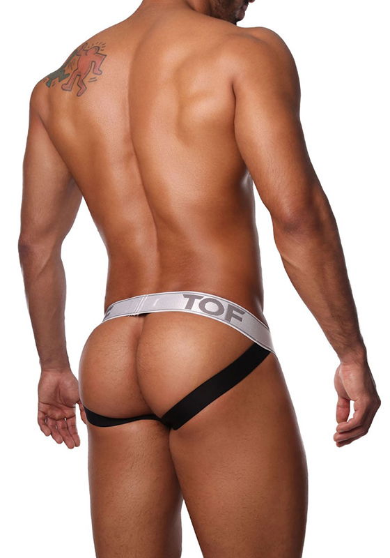 Brunos \ Jocks \ TOF Paris \ Jockstrap Vienna | Black/White