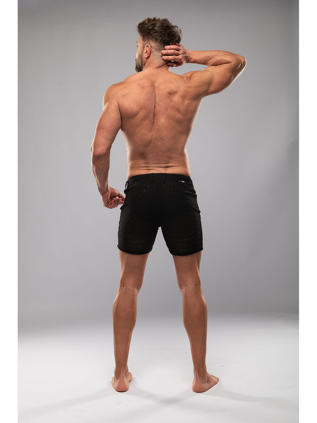 Brunos \ NEU \ TOF Paris \ Riviera Mid Thigh Shorts | Black
