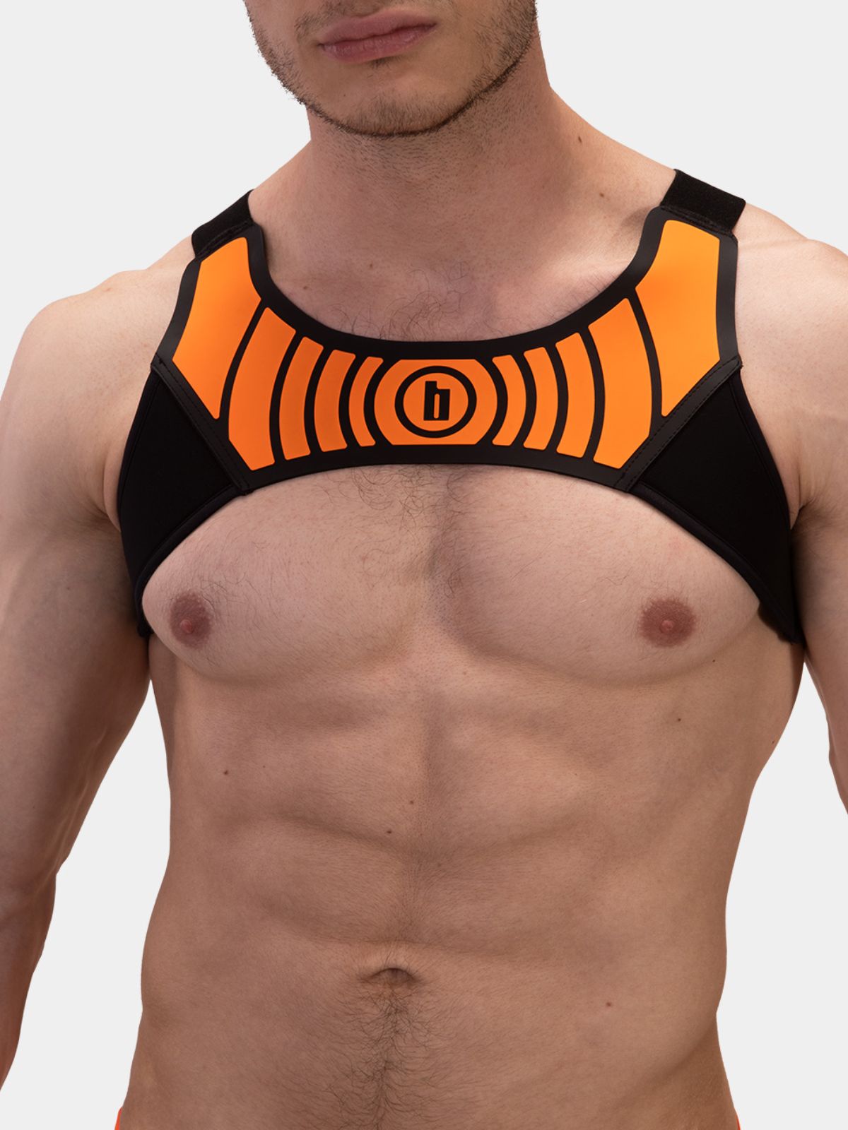 Brunos \ Bekleidung \ Barcode Berlin \ Harness Vacal | Black/Neonorange