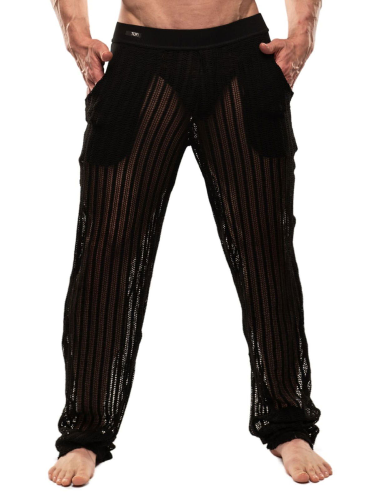 Brunos \ NEU \ TOF Paris \ Sheer Mykonos Pants | Black