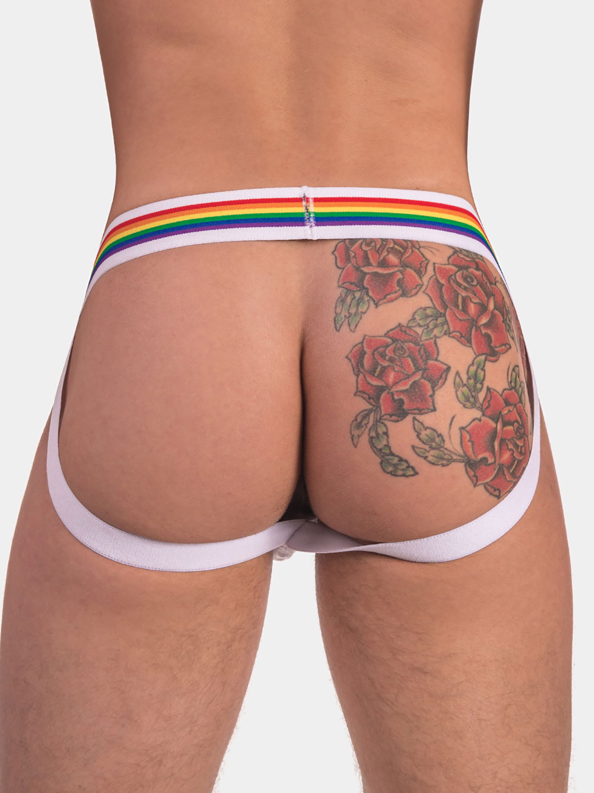 Brunos \ Pride Fashion \ Barcode Berlin \ Jock Pride | White