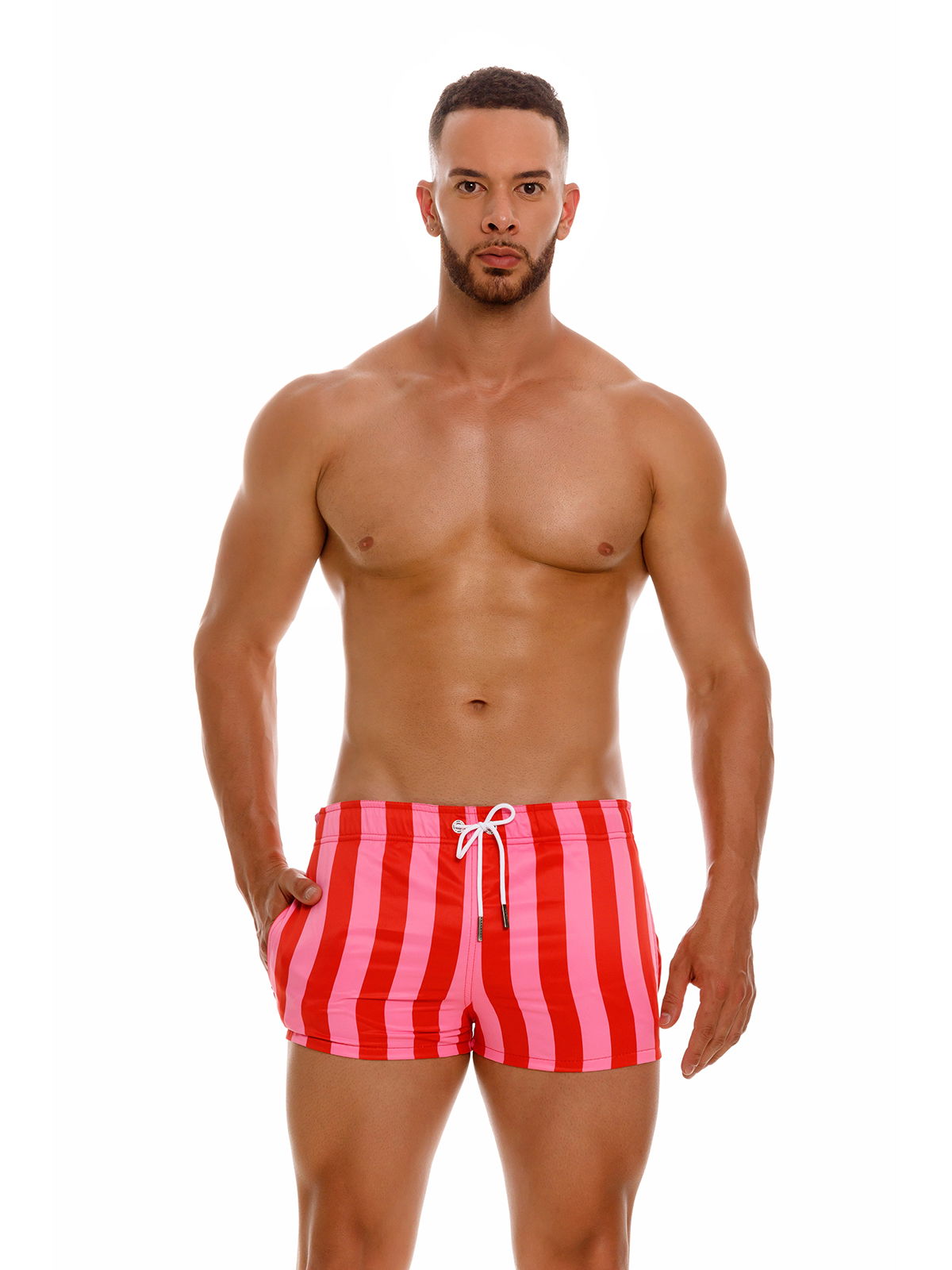 Brunos \ JOR \  \ Mini Short Merlin Beachwear | Red